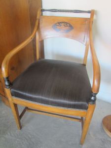 Coppia poltrone Biedermaier